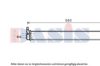 AKS DASIS 210236N Radiator, engine cooling